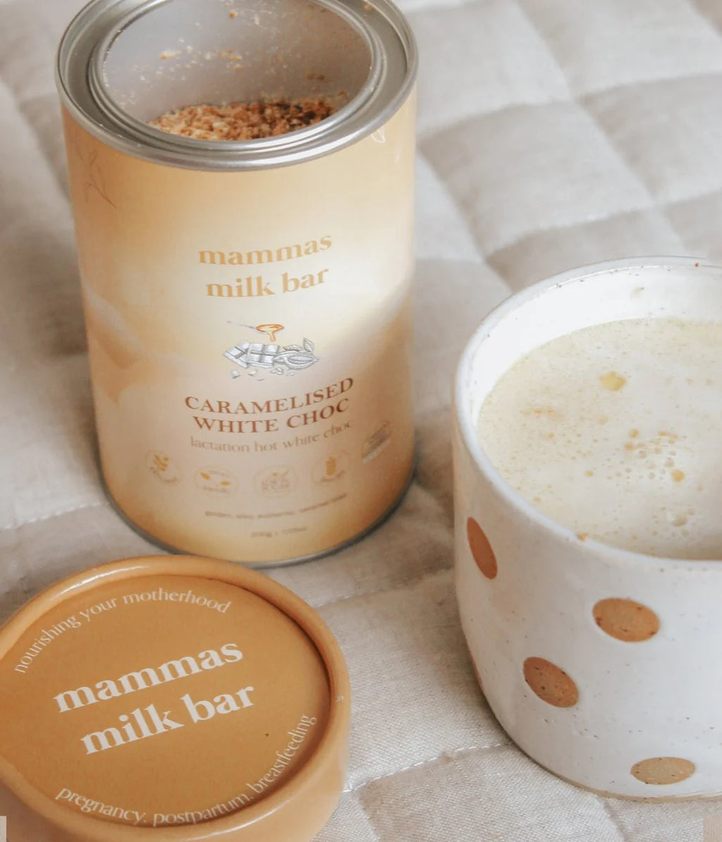 Mammas Milk Bar Caramelised White Choc