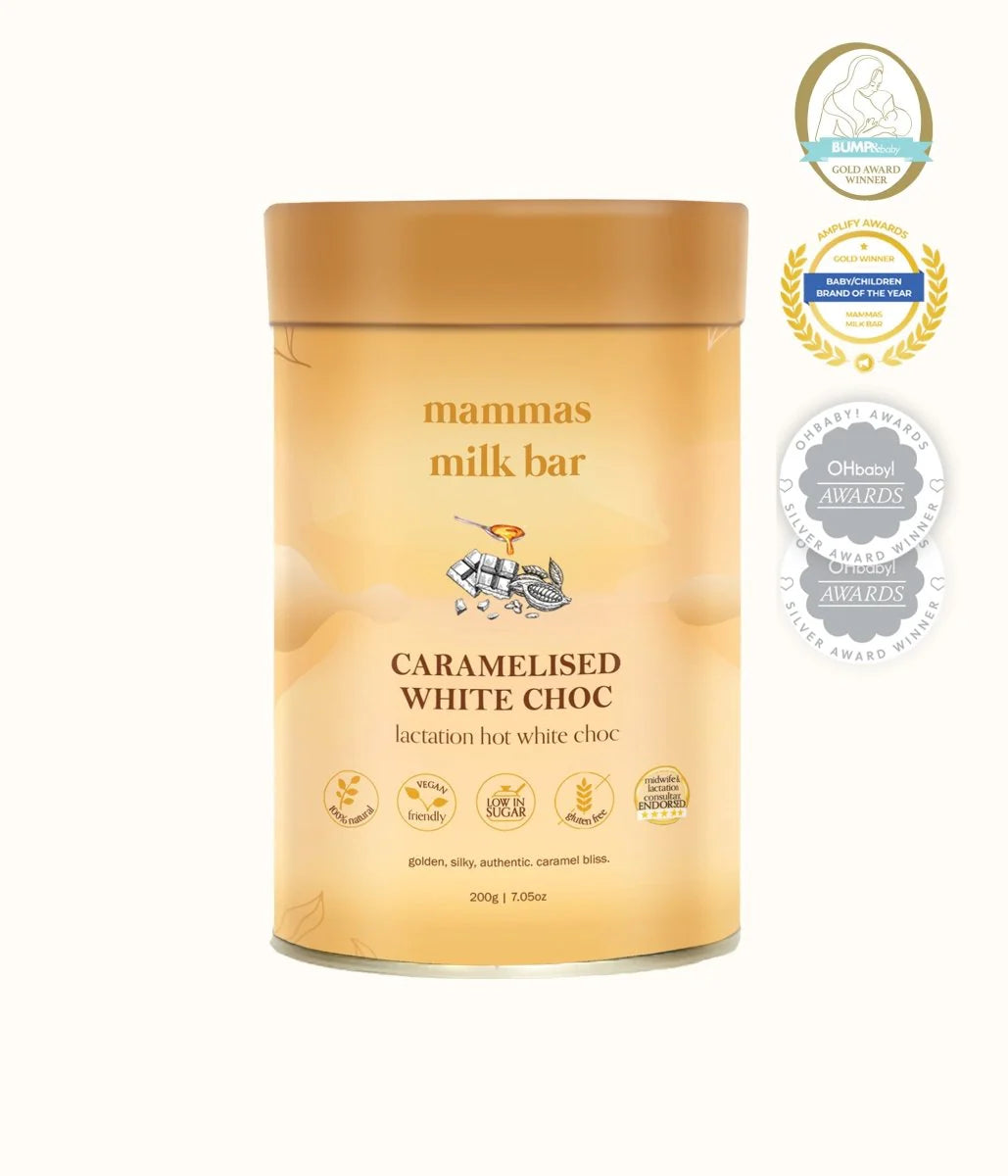 Mammas Milk Bar Caramelised White Choc