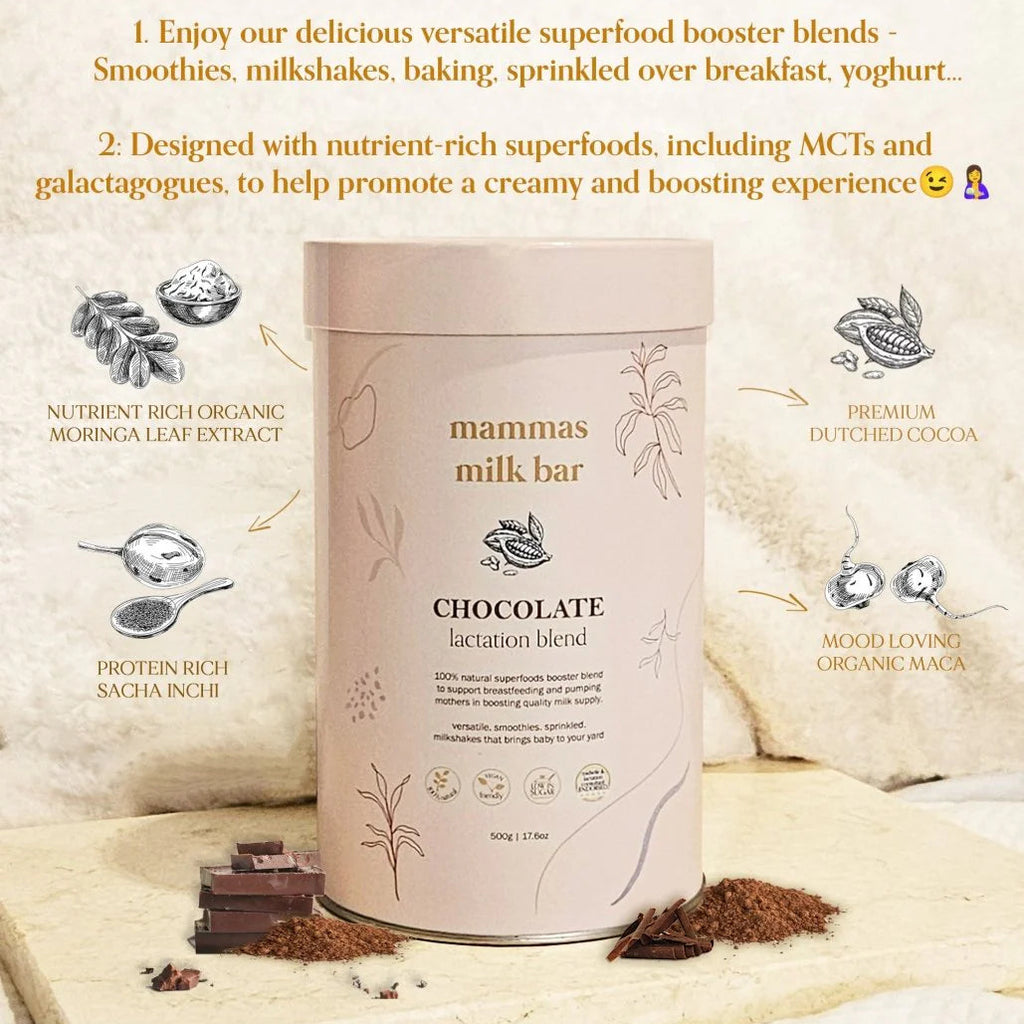 Mammas Milk Bar Lactation Blend - Chocolate