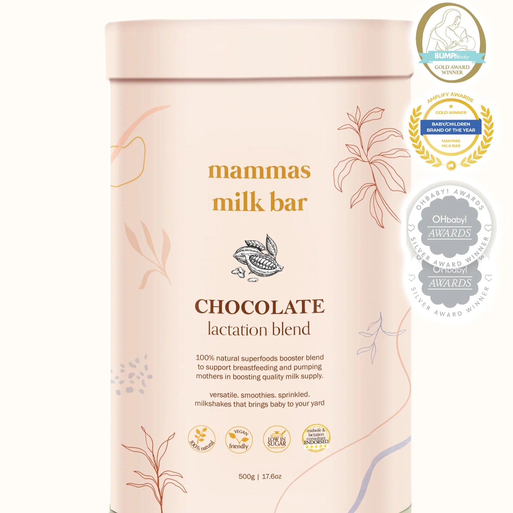 Mammas Milk Bar Lactation Blend - Chocolate