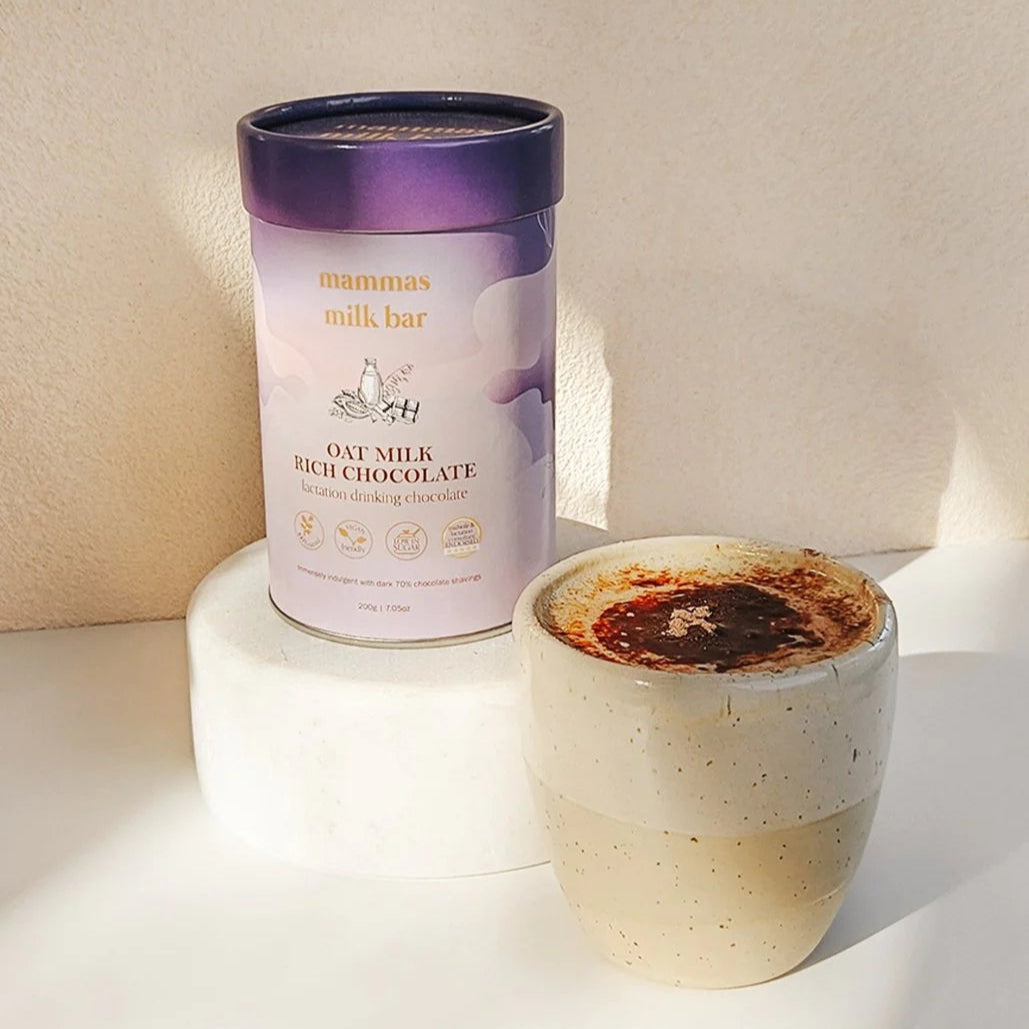 Mammas Milk Bar Oat Milk Lactation Hot Chocolate