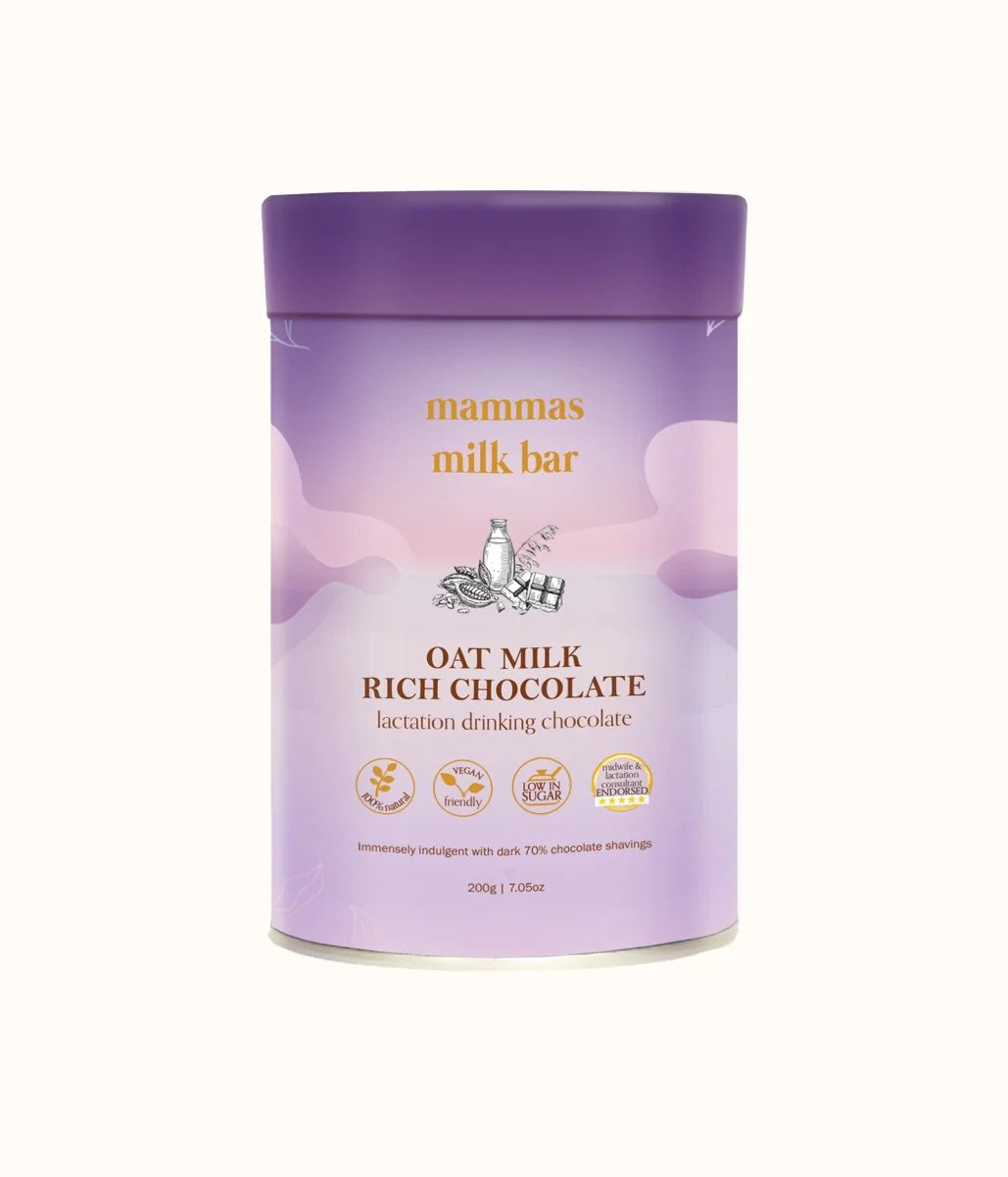 Mammas Milk Bar Oat Milk Lactation Hot Chocolate