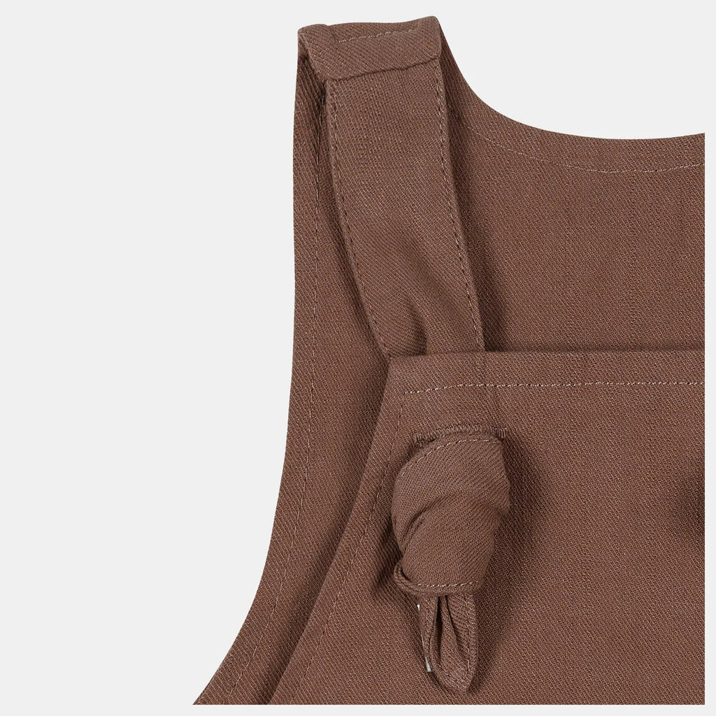 Toshi Baby Romper Olly - Chestnut