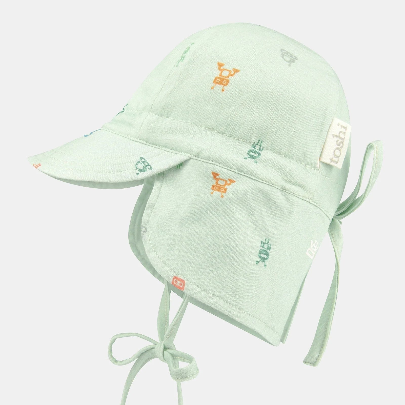 Toshi Bambini Flap Hat - Prints