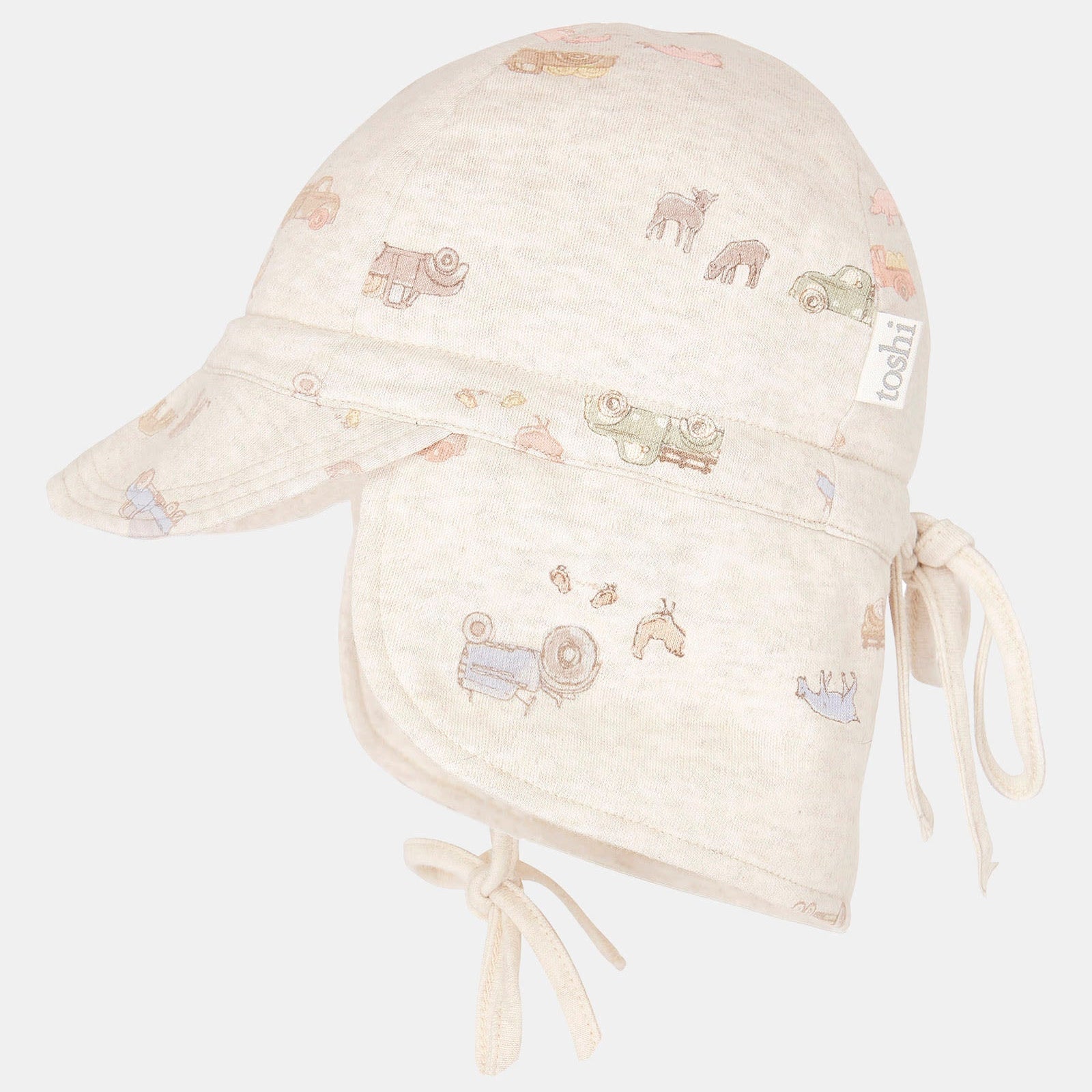 Toshi Bambini Flap Hat - Prints