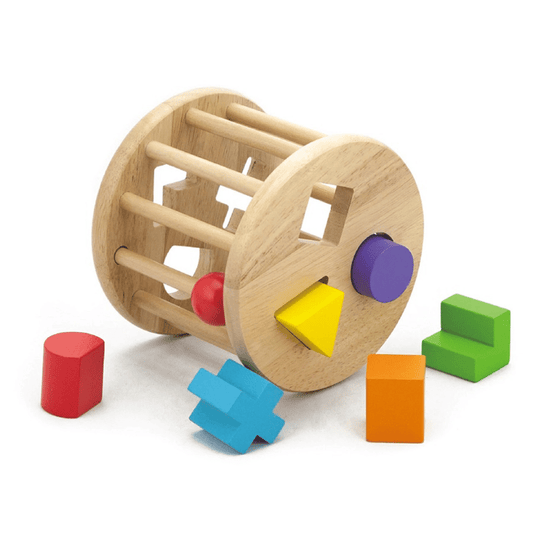 Viga Wooden Shape Sorting Wheel