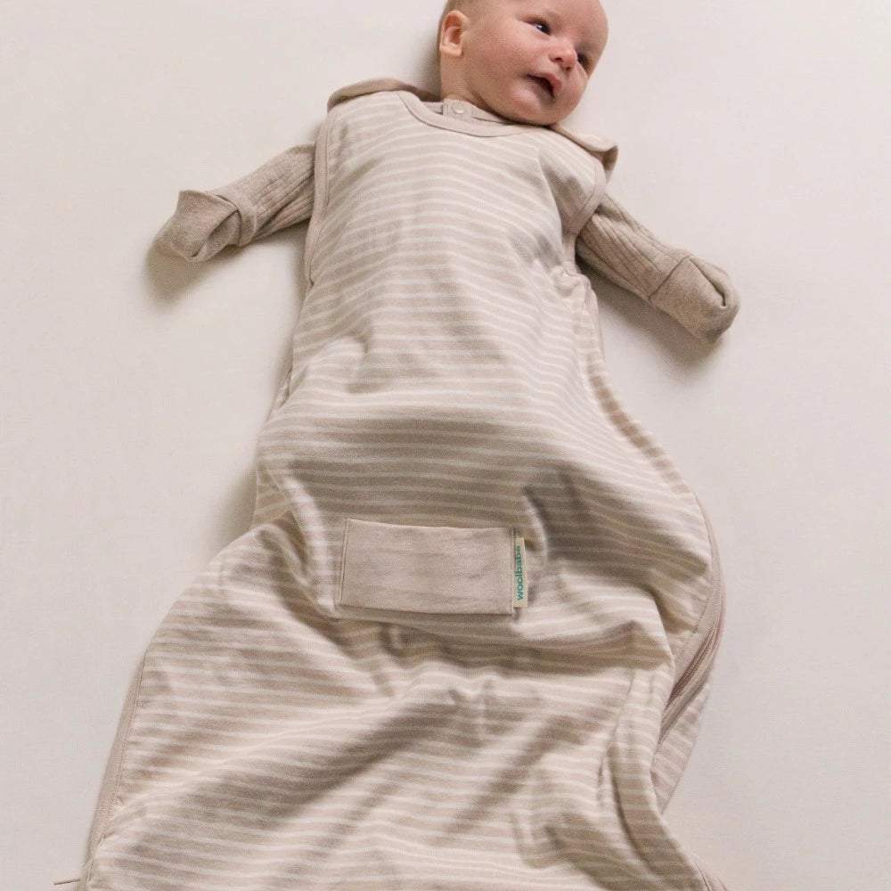 Woolbabe Mini 3 Seasons Sleeping Bag - Dune