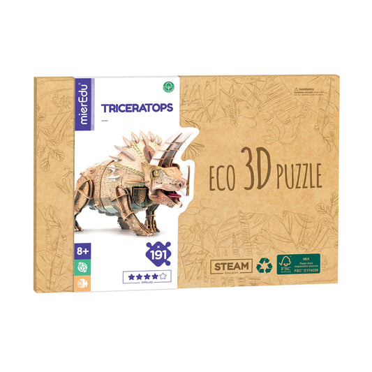 Mieredu Adjustable 3D Puzzle - Triceratops