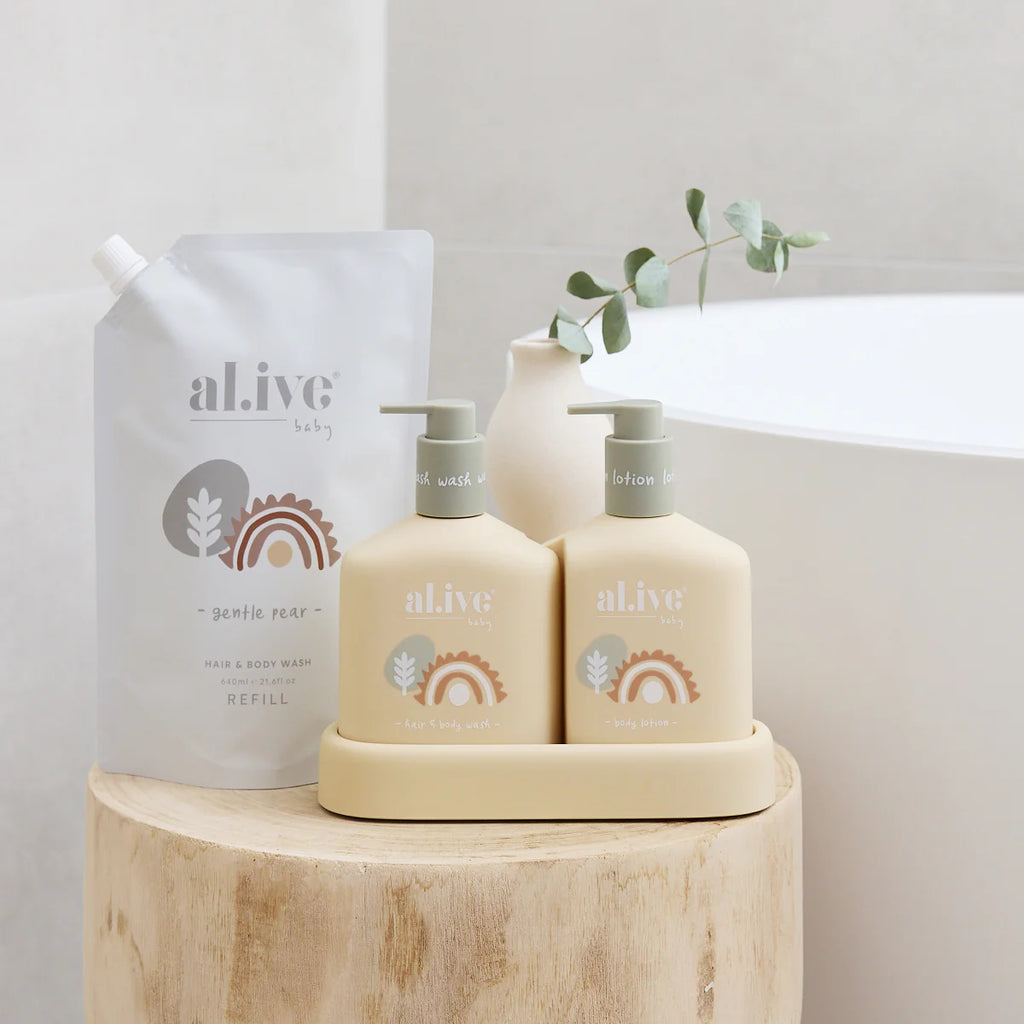 Al.ive Baby Hair & Body Duo - Gentle Pear