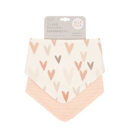 All 4 Ella - Bandana Bib- 2 pack