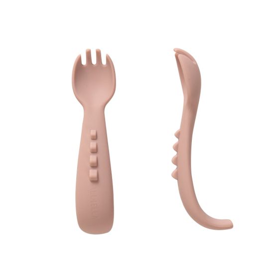 All4Ella Comfy Grip Silicone Forks - 2 pack