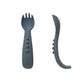 All4Ella Comfy Grip Silicone Forks - 2 pack