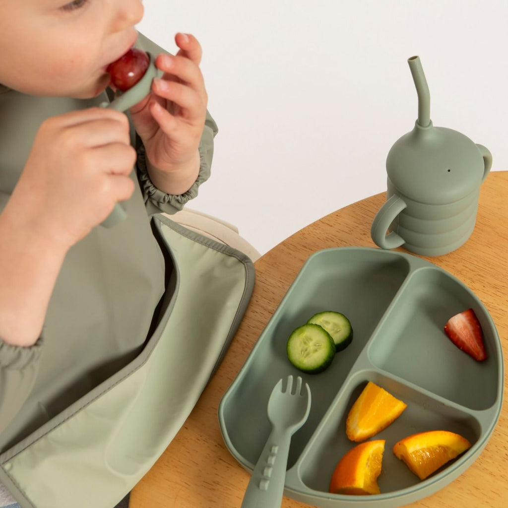 All4Ella Comfy Grip Silicone Forks - 2 pack