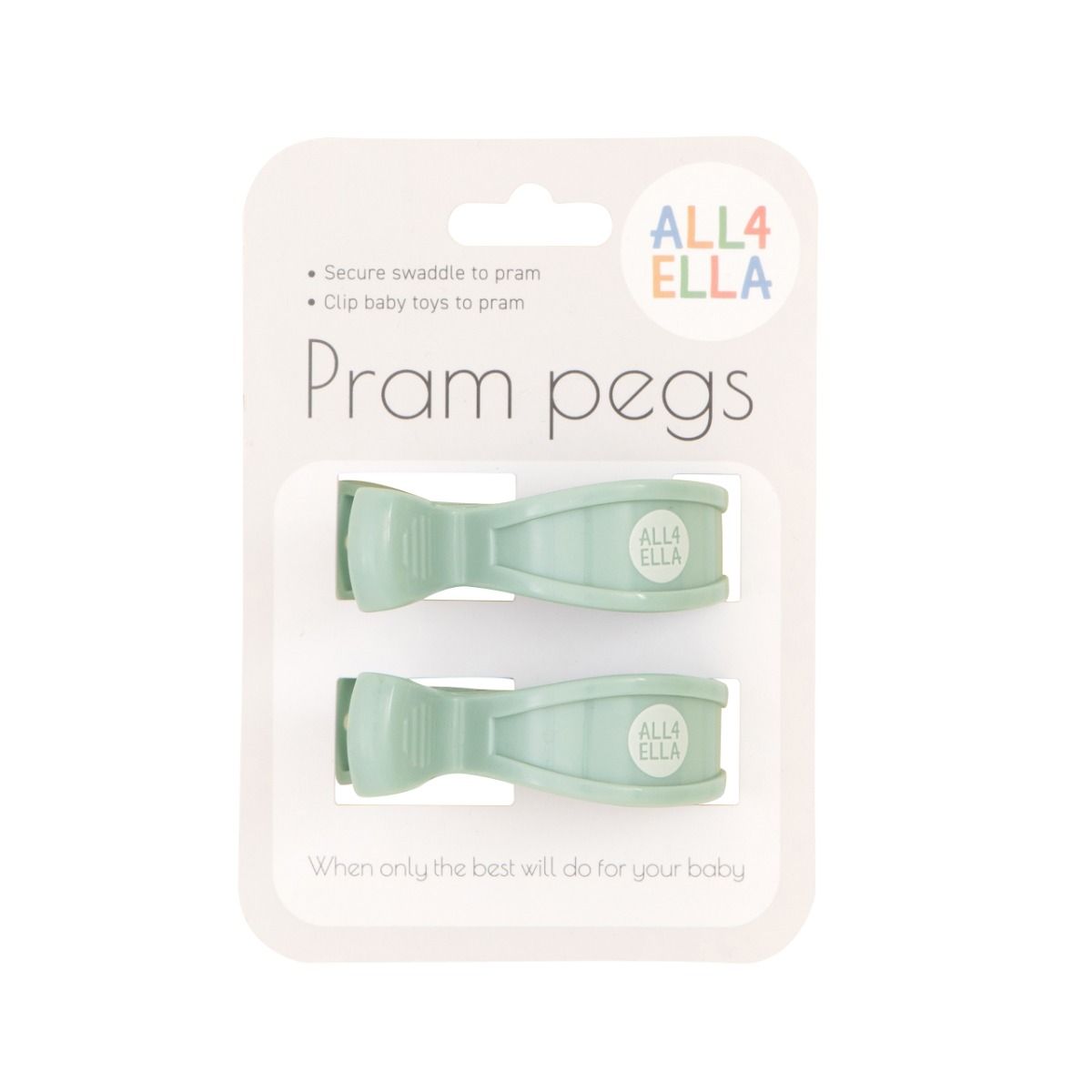 All4Ella Pram Peg - 2 pack
