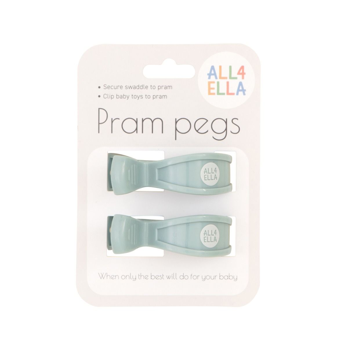 All4Ella Pram Peg - 2 pack