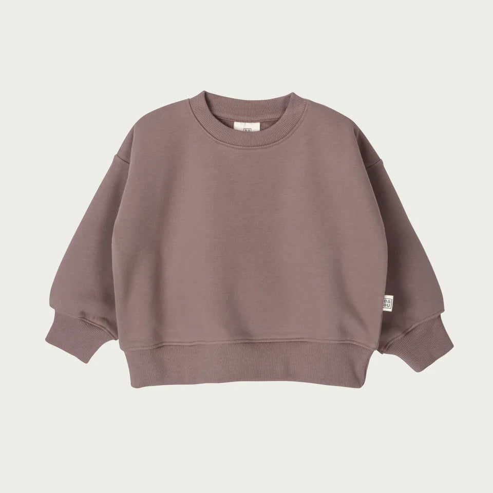 BaBu Organic Cotton Sweatshirt - Mocha
