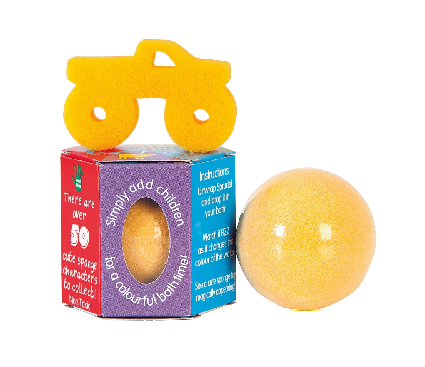 bath buddies bath bomb strudels - single