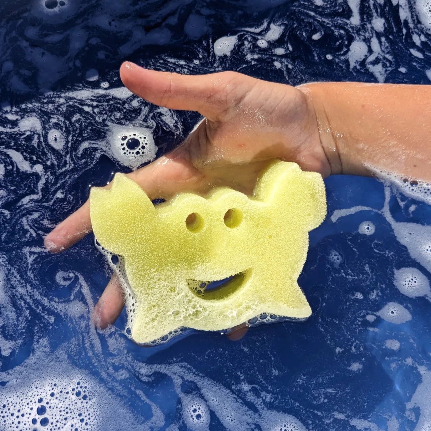 bath buddies sponge size