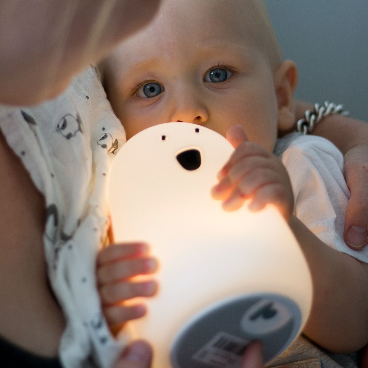 Big Bear Silicone Night Light with Remote Control