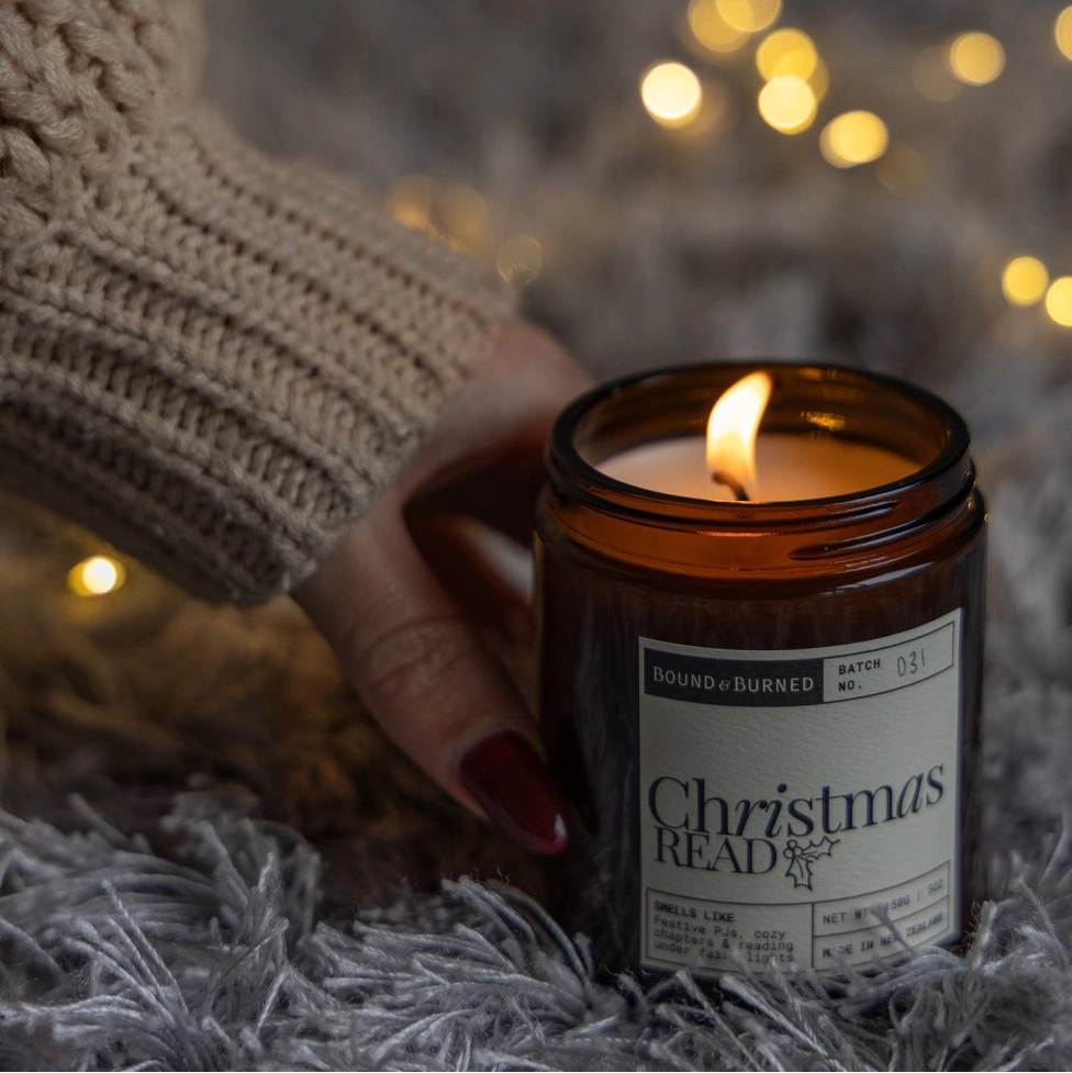 Bound & Burned Candle - Christmas Read