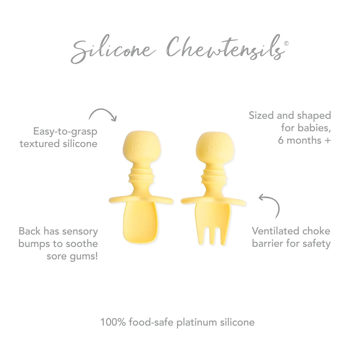 Bumkins Silicone Chewtensils
