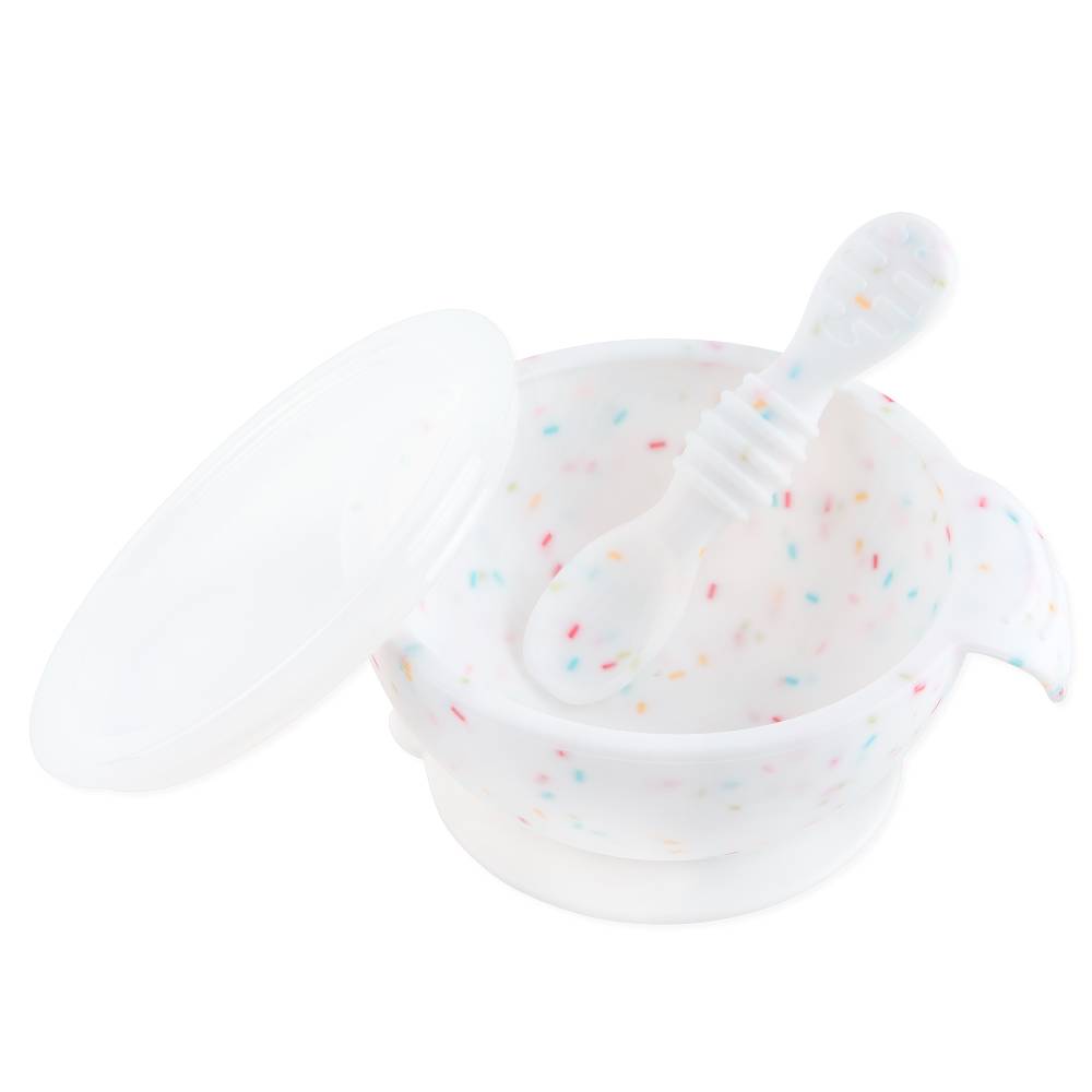 Bumkins Silicone First Feeding Set