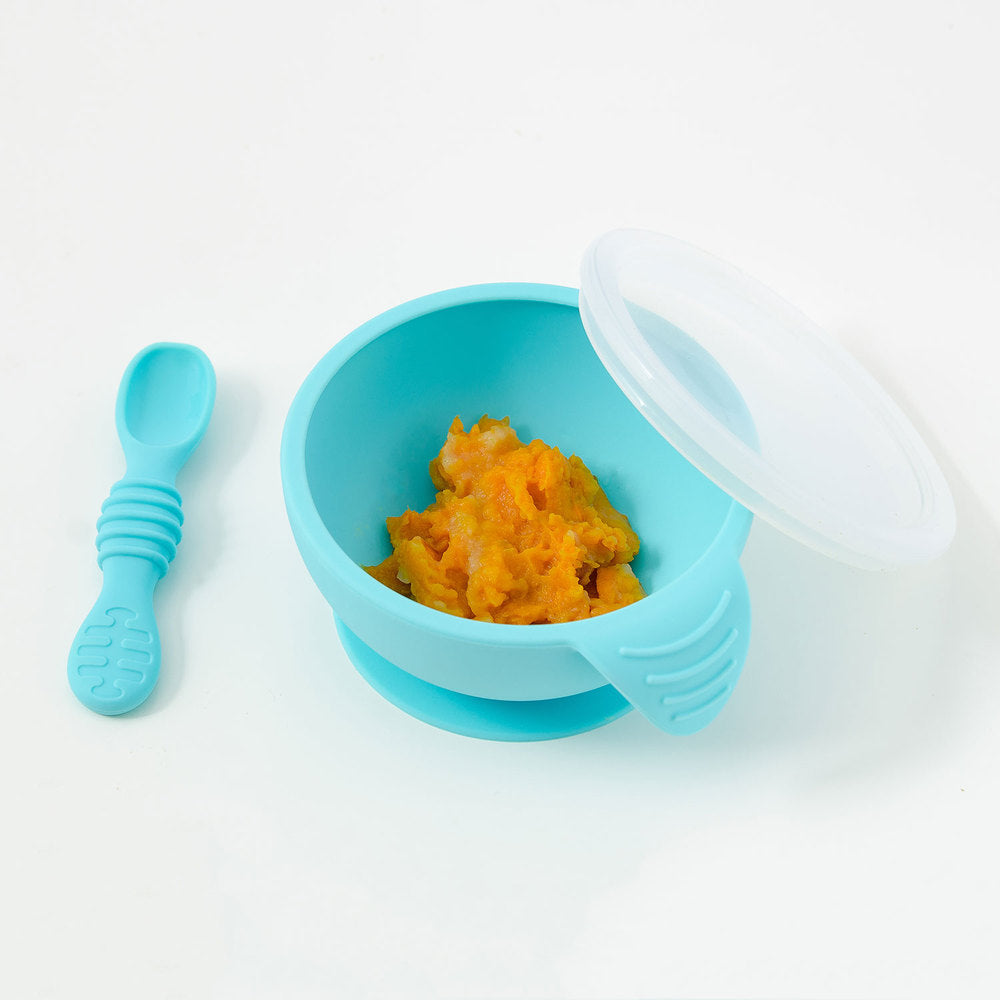 Bumkins Silicone First Feeding Set