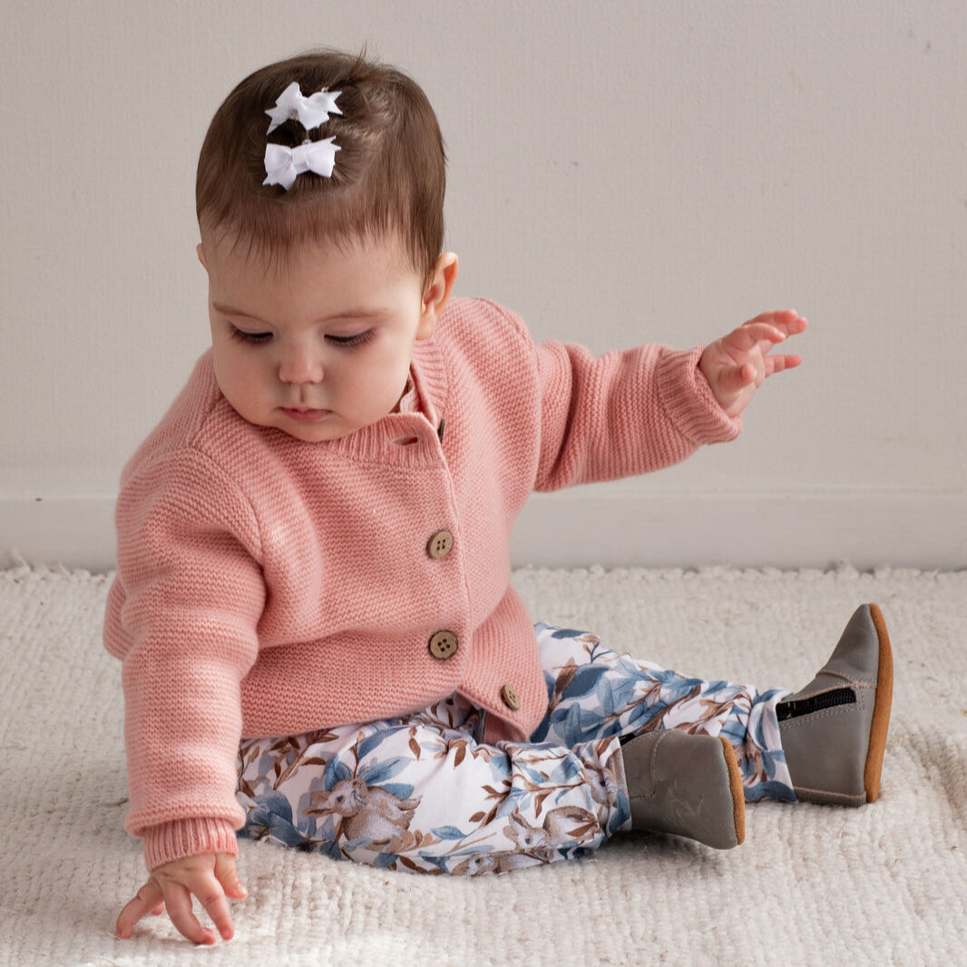 Burrow & Be Oakley AW26 Wool Knit Cardigan