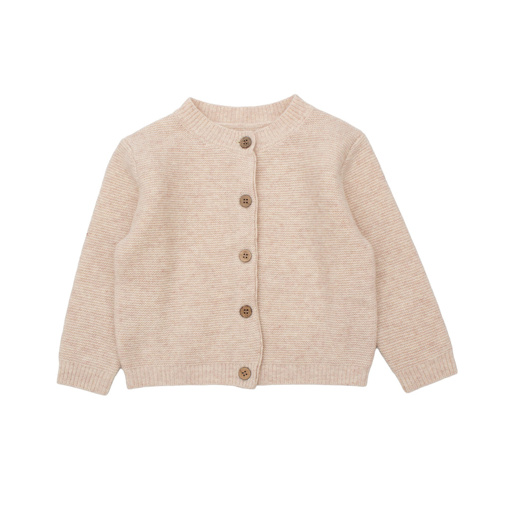 Burrow & Be Oakley AW26 Wool Knit Cardigan