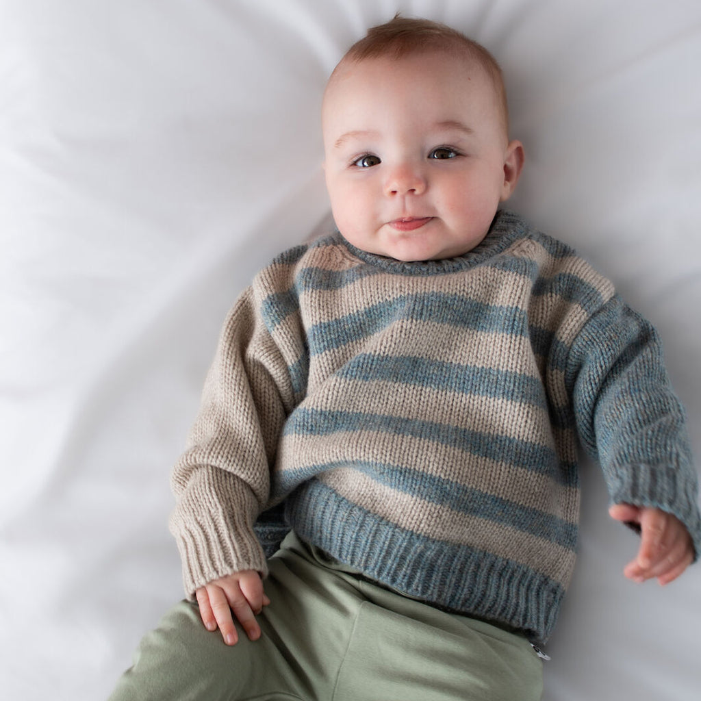 Burrow & Be Ryder Wool Knit Sweater