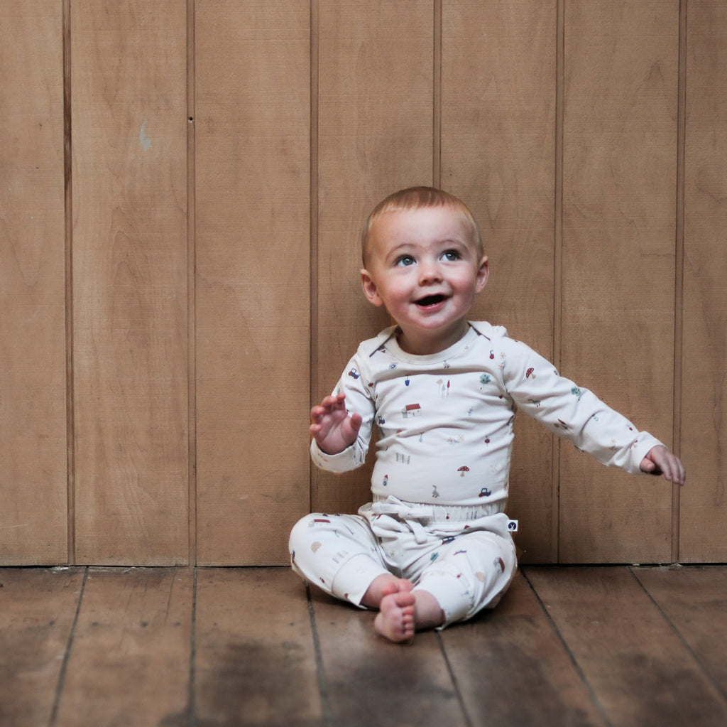 Burrow & Be Long Sleeve Bodysuit - Simple Life