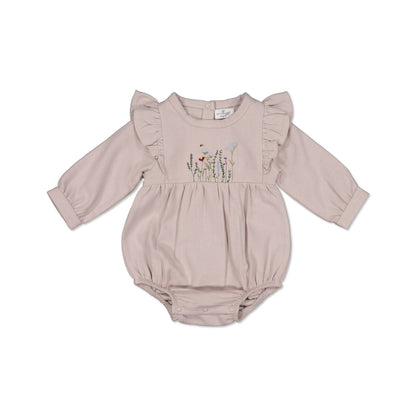 Burrow & Be Hazel Romper - Misty Lavender