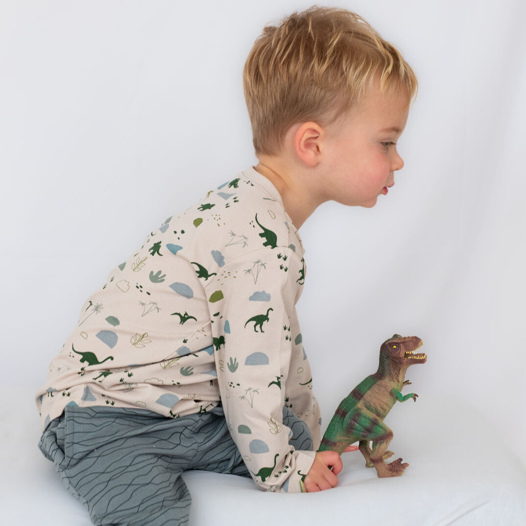 Burrow & Be Jurassic Roam Long Sleeve T-Shirt