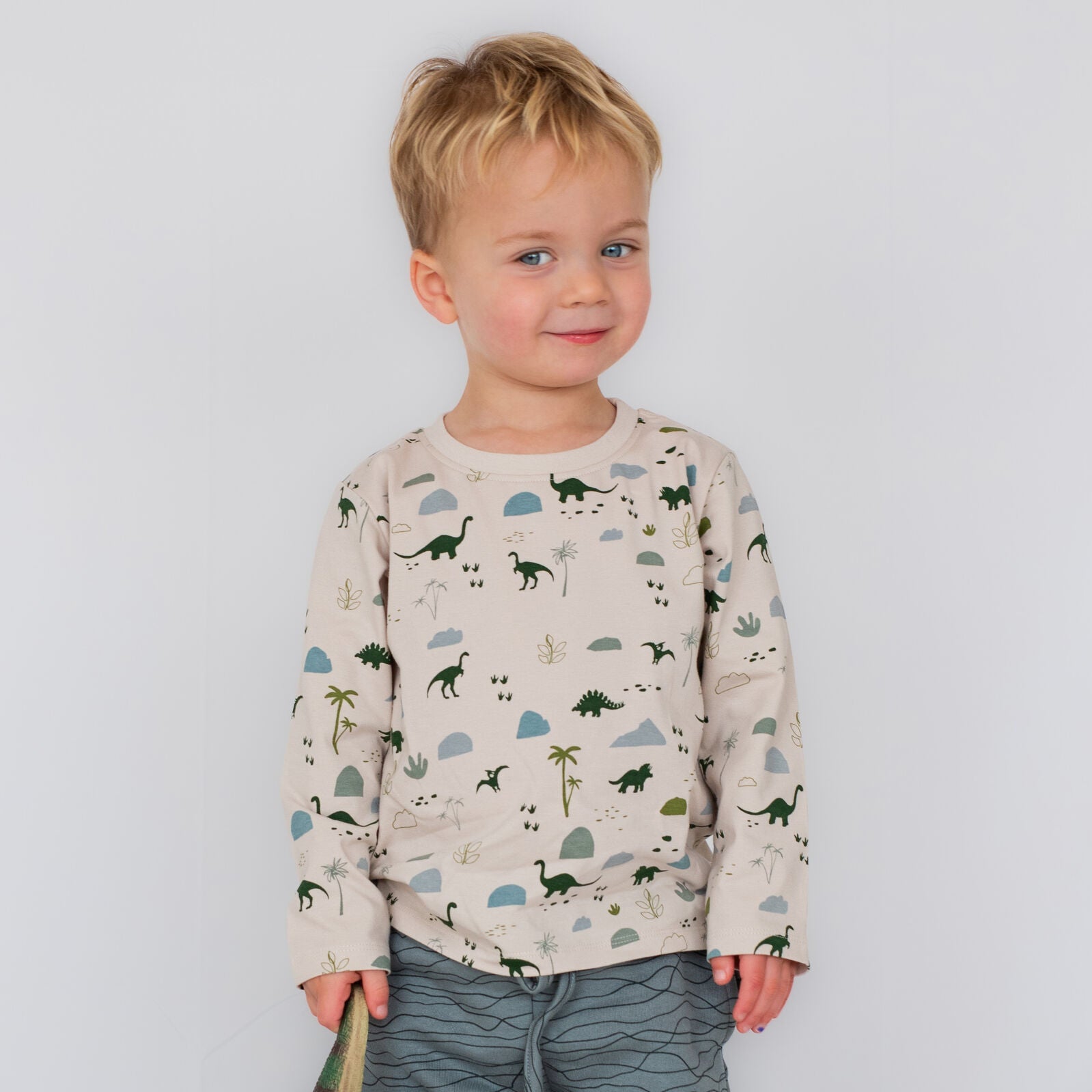 Burrow & Be Jurassic Roam Long Sleeve T-Shirt