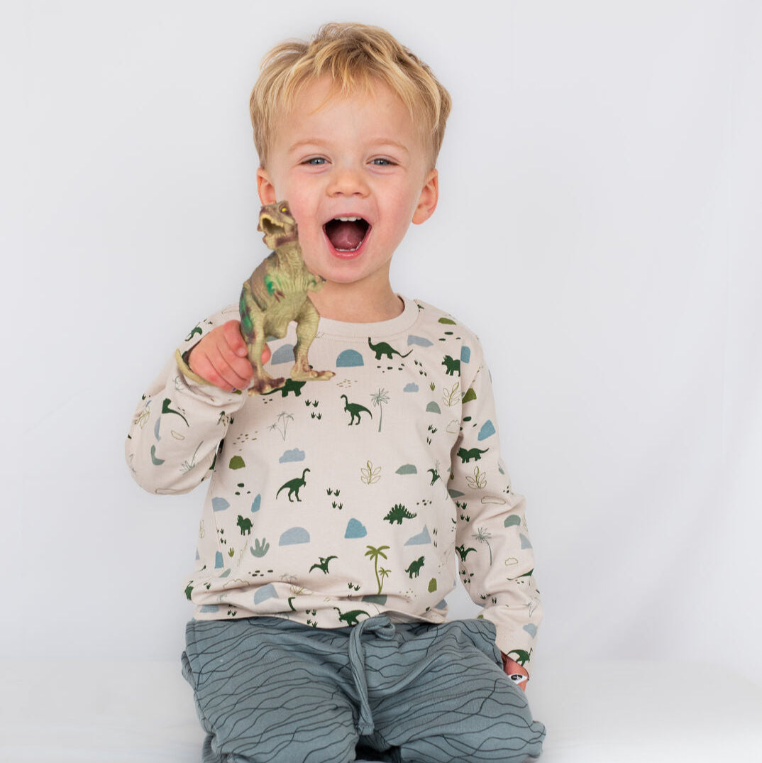 Burrow & Be Jurassic Roam Long Sleeve T-Shirt