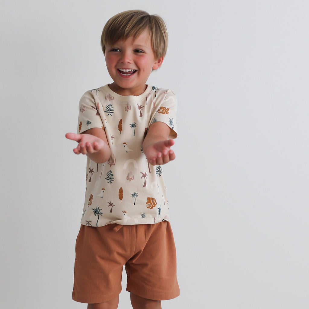 Burrow & Be Jungle Stamp T-Shirt