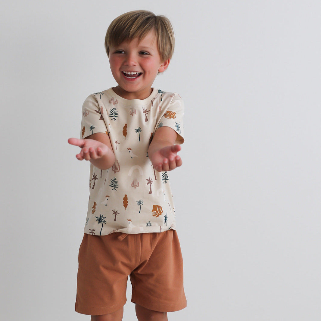 Burrow & Be Jungle Stamp T-Shirt