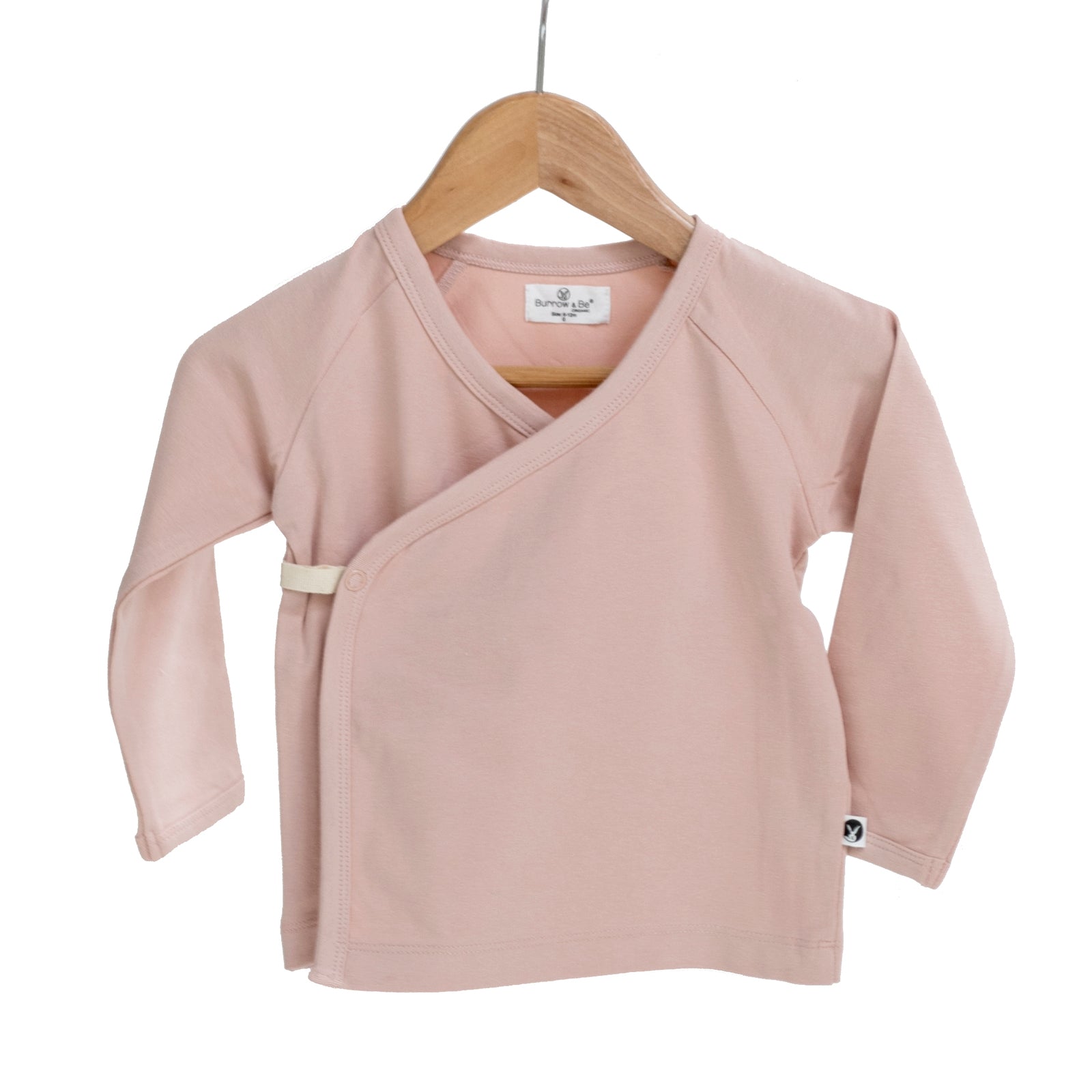 Burrow & Be Kimono Top - Dusty Rose