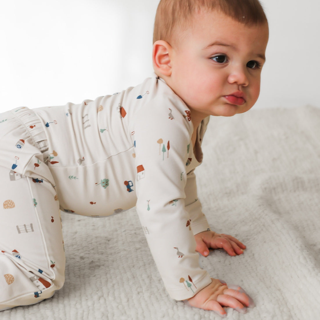 Burrow & Be Long Sleeve Bodysuit - Simple Life
