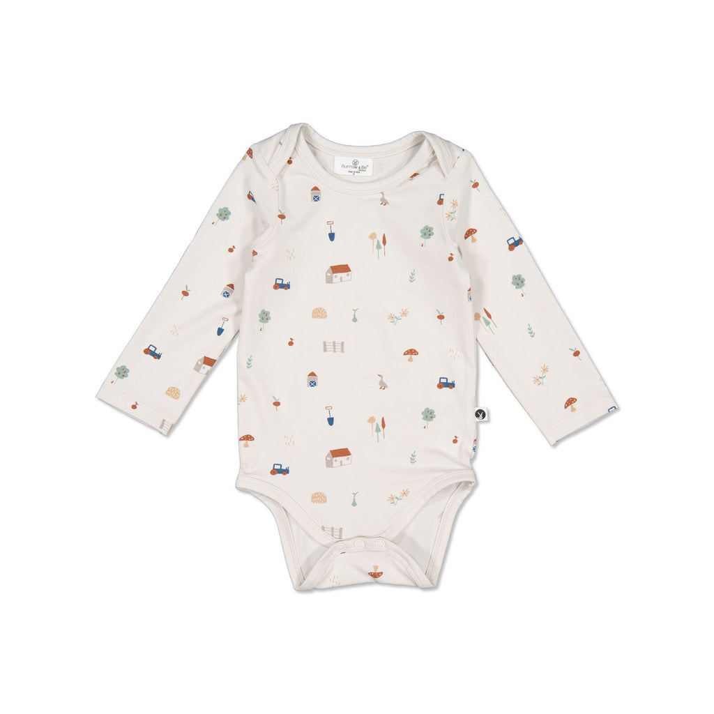 Burrow & Be Long Sleeve Bodysuit - Simple Life