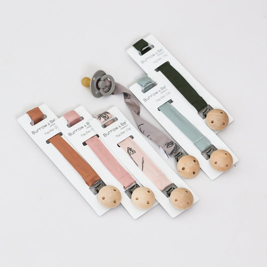 Burrow & Be Pacifier Clip