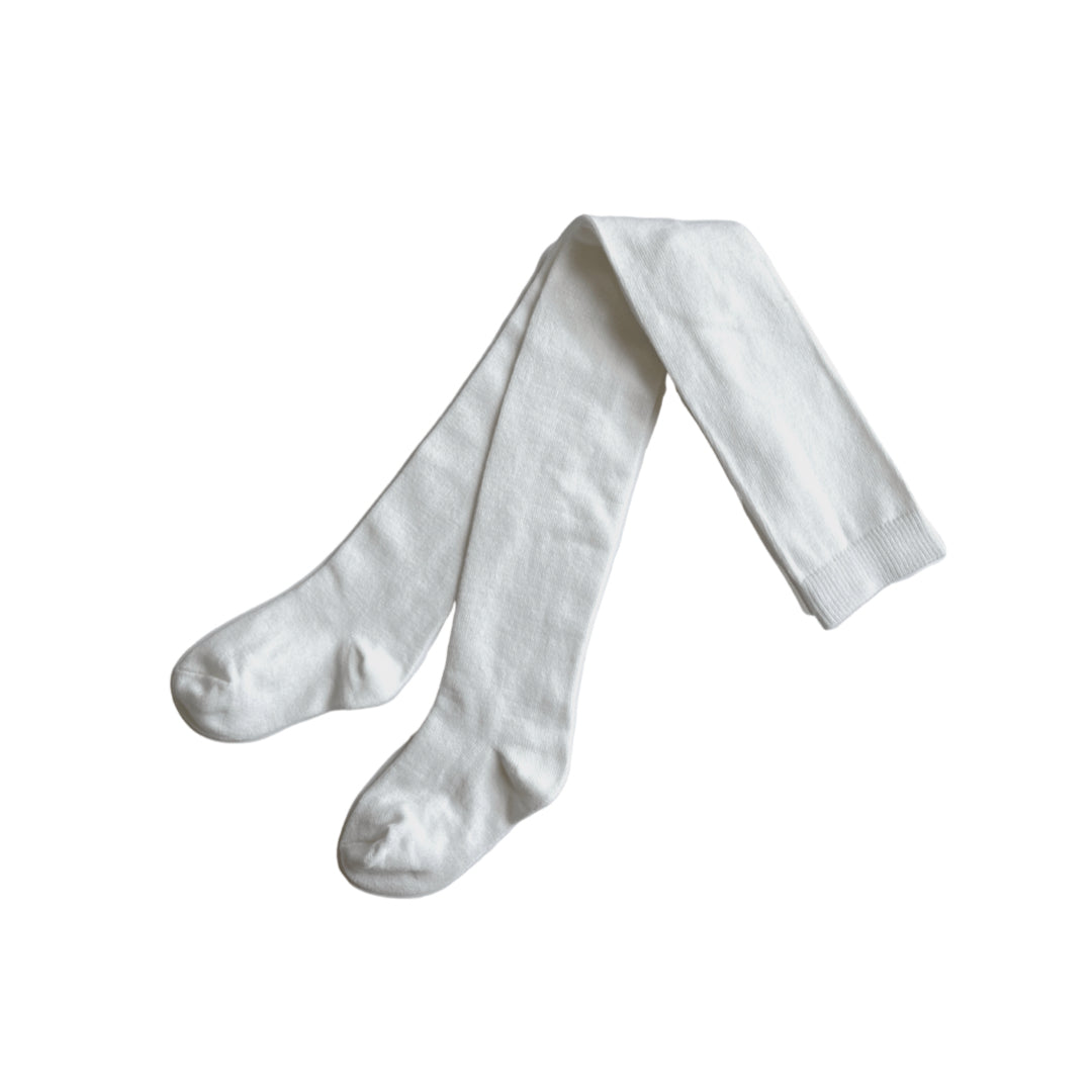 Burrow & Be Footed Tights - White
