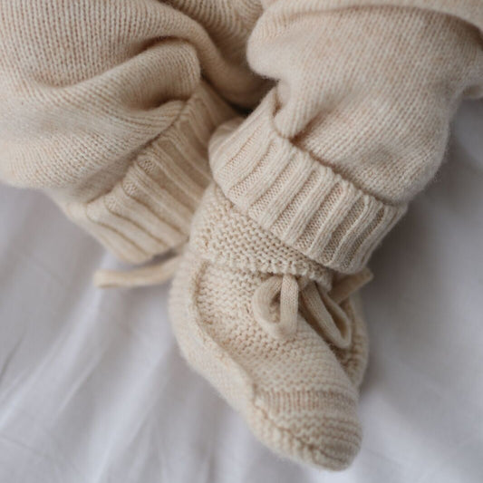 Burrow & Be Wool Knit Booties