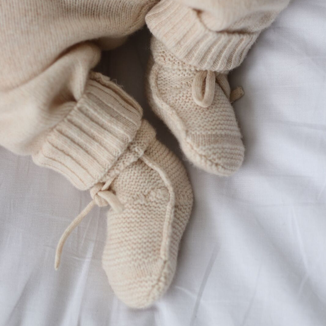 Burrow & Be Wool Knit Booties
