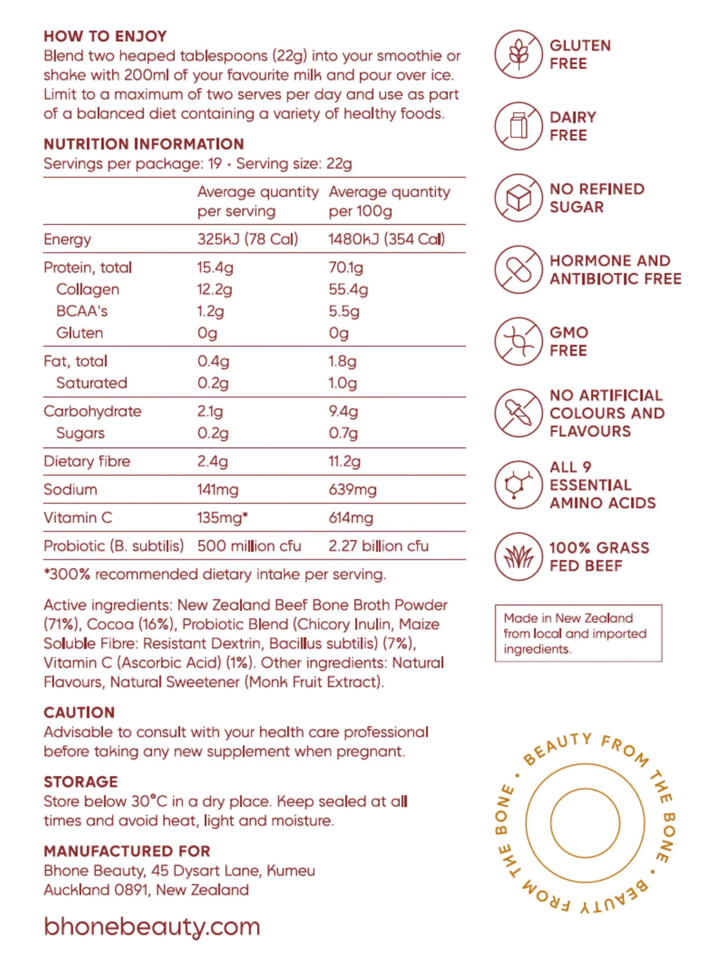 Bhone Beauty Blend - Chocolate Delight