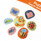 Classic World 4pc Learning Puzzles