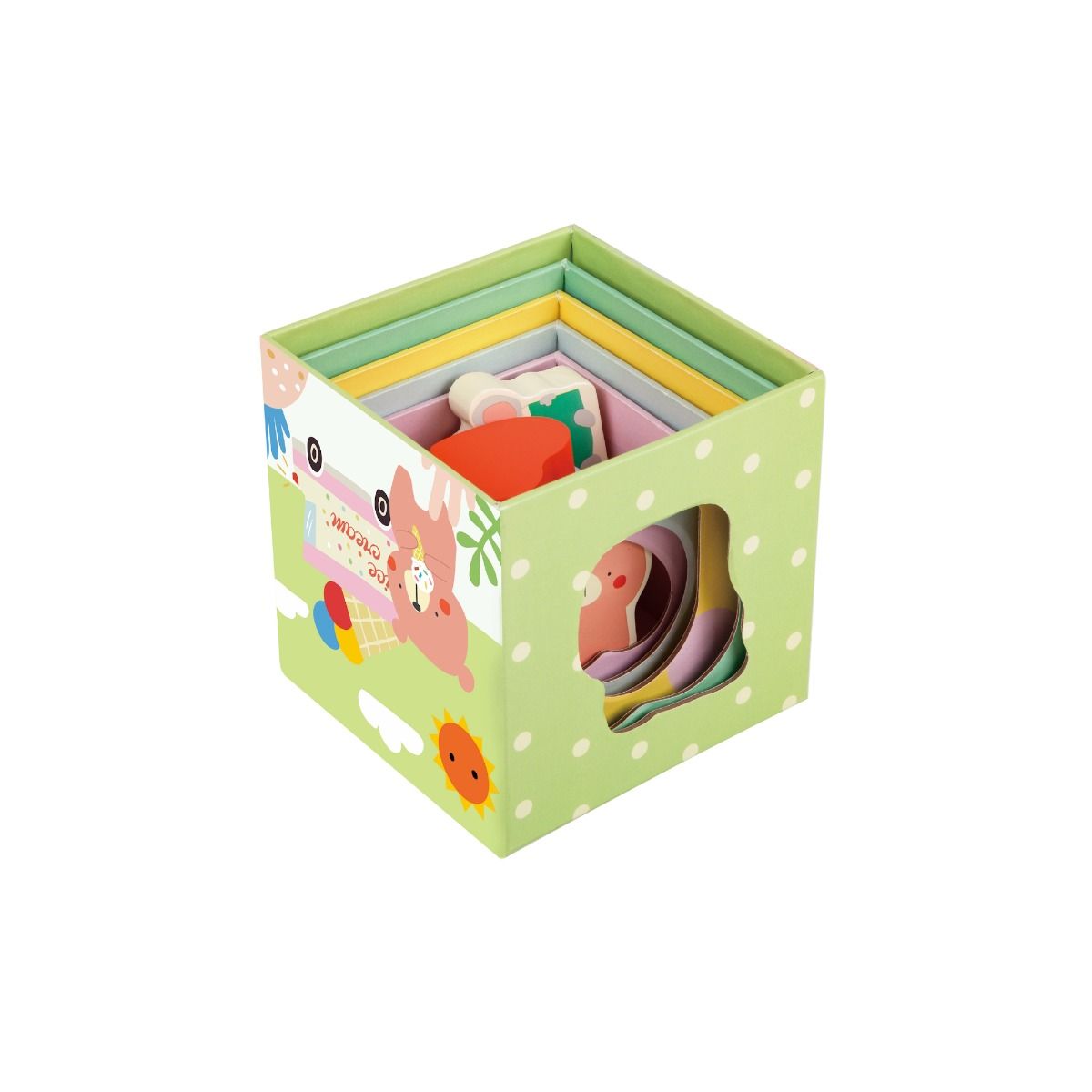 Classic World Stacking Cubes - Forest