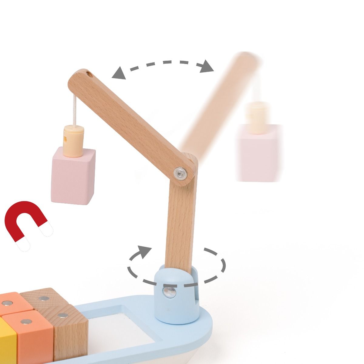 Classic World Wooden Block Boat