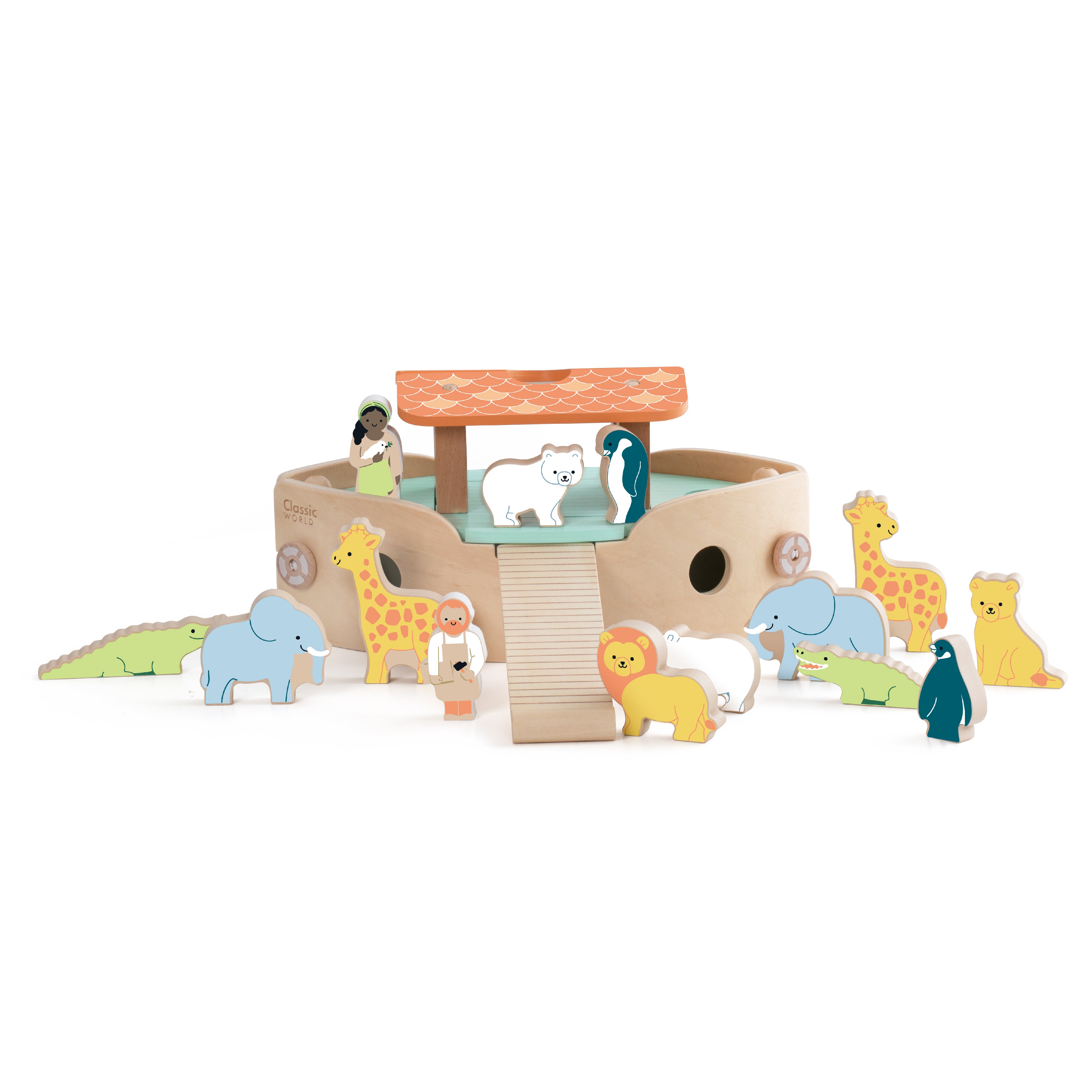 Classic World Wooden Noah's Ark