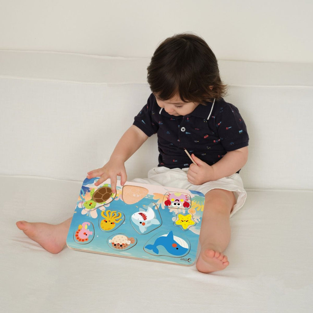 Classic World Wooden Ocean Puzzle